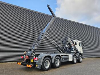 TGS 35.470 8X4 BB / HIAB CRANE + HOOKLIFT